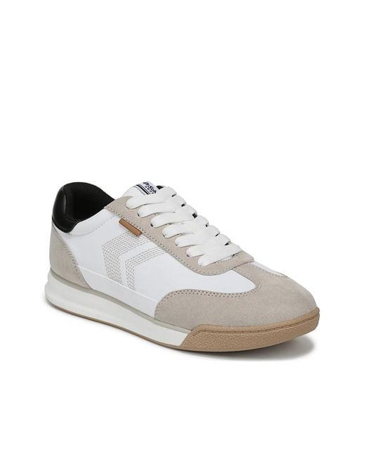 Dr. Scholls White Throwback Retro Sneaker