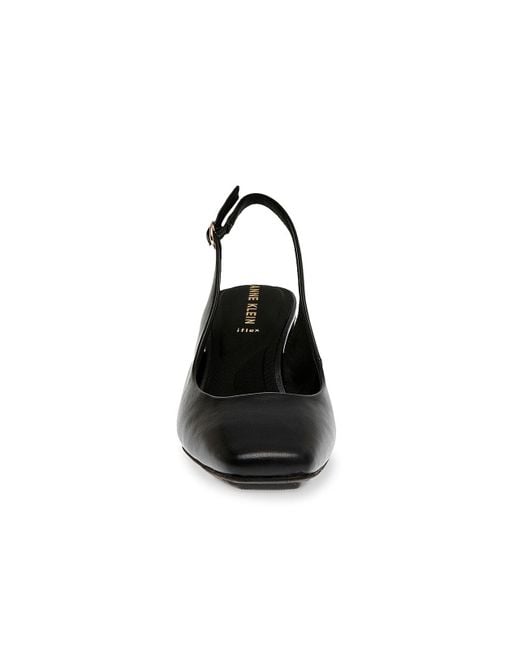 Anne Klein Black Laney Pump