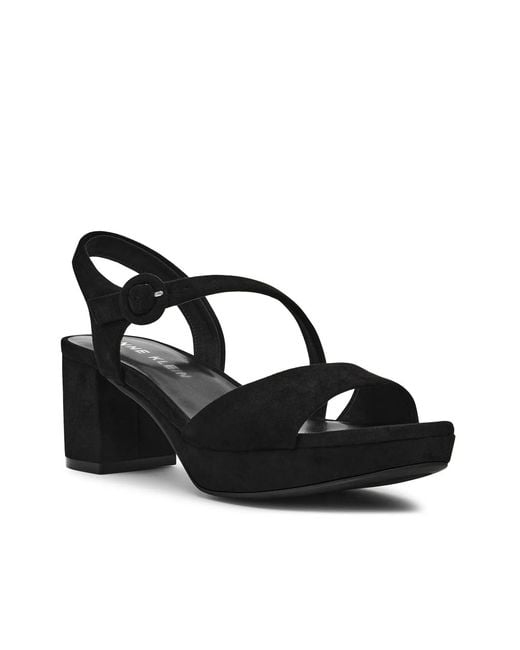 Anne Klein Black Palea Platform Sandal