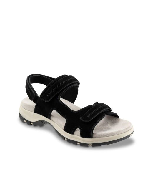 Softwalk® Black Olani Sandal