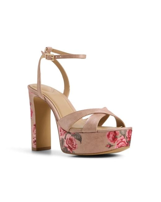 ALDO Gray Rosine Platform Sandal