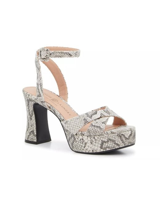 Chinese Laundry White Thorie Sandal