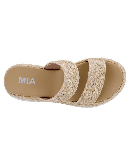 MIA Black Zayla Platform Sandal