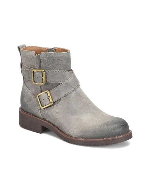 Comfortiva Black Wide Width Clover Bootie