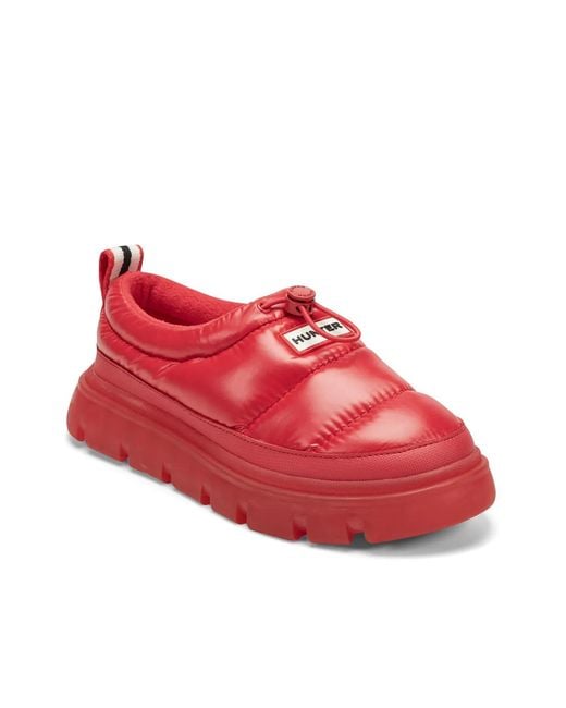 Hunter Red Madi Slipon