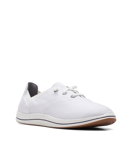 clarks white sneakers