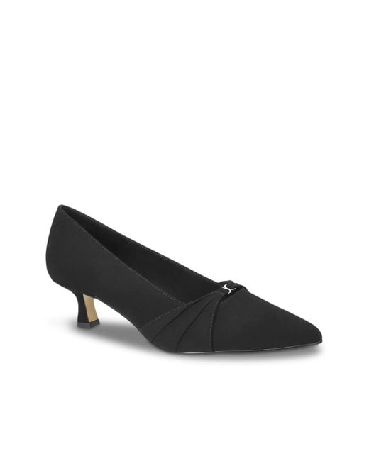 Bella Vita Black Ziggy Pump