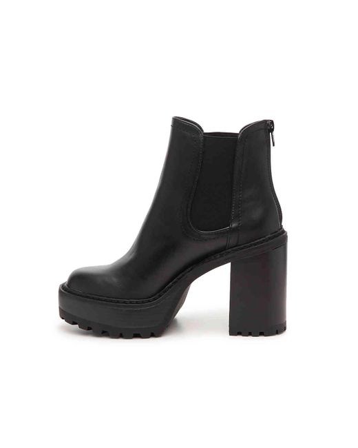 Madden Girl Kamora Platform Chelsea Boot in Black - Lyst
