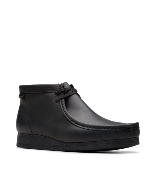 Clarks Black Wallaston Boot for men