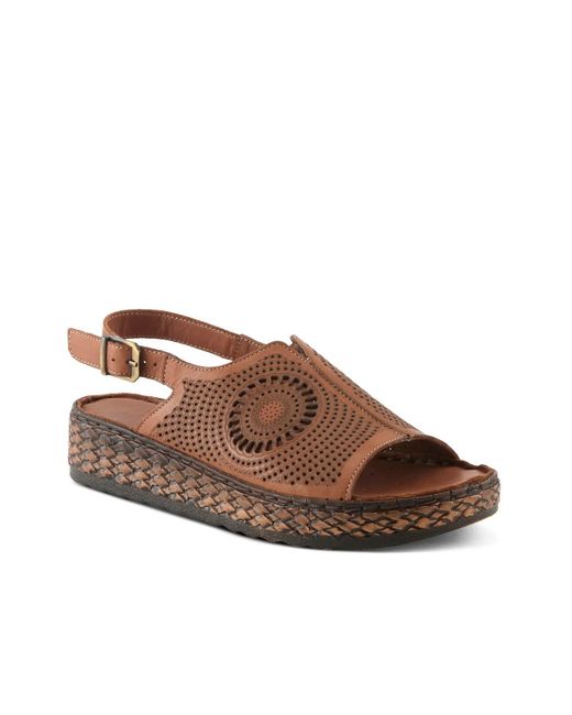Spring Step Brown Cordero Sandal