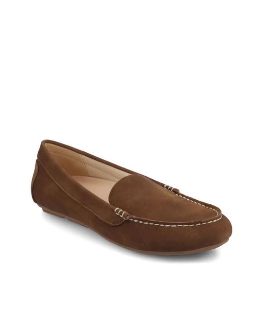 Journee Collection Brown Oreta Loafer