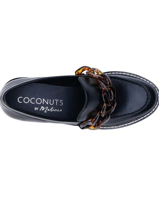 Black Coconuts Womens Louie Loafer, Casual Shoes