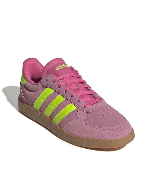 Adidas Pink Breaknet Sleek Sneaker