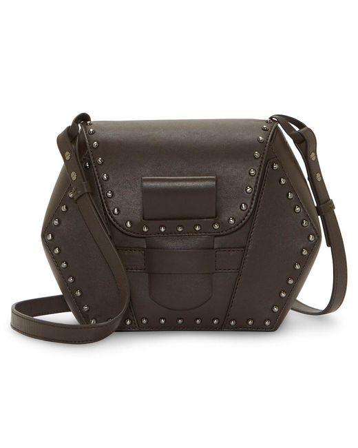 Vince Camuto Mavin Leather Crossbody Bag in Black Lyst