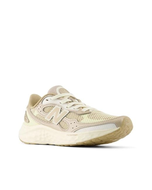 New Balance White Fresh Foam Arishi V4 Running Shoe