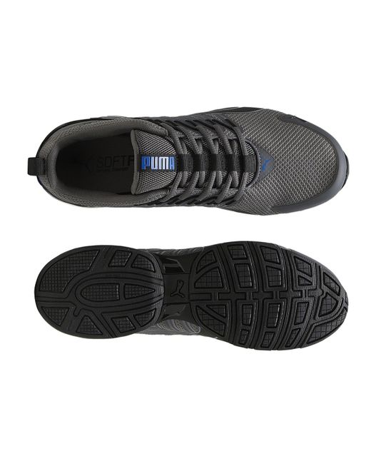PUMA Black Voltaic Evo Viztech Running Shoe for men