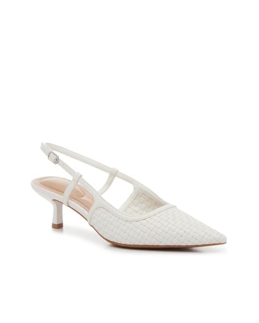 Kelly & Katie White Lorelai Pump