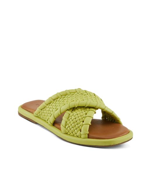 Spring Step Yellow Montauk Sandal
