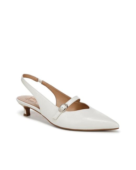 Naturalizer White Grayson Pump