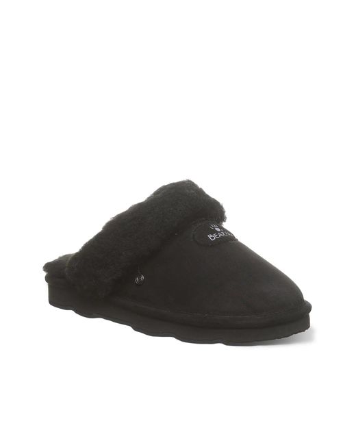BEARPAW Women's Black Effie Slipper