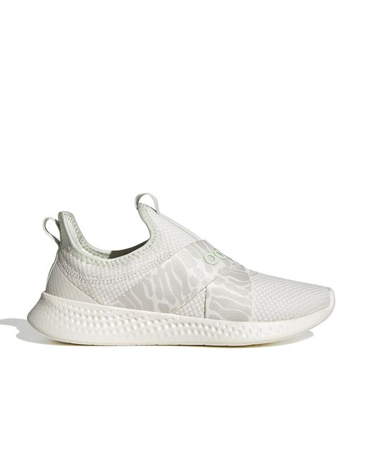 adidas Puremotion Adapt Slip-on Sneaker in White | Lyst