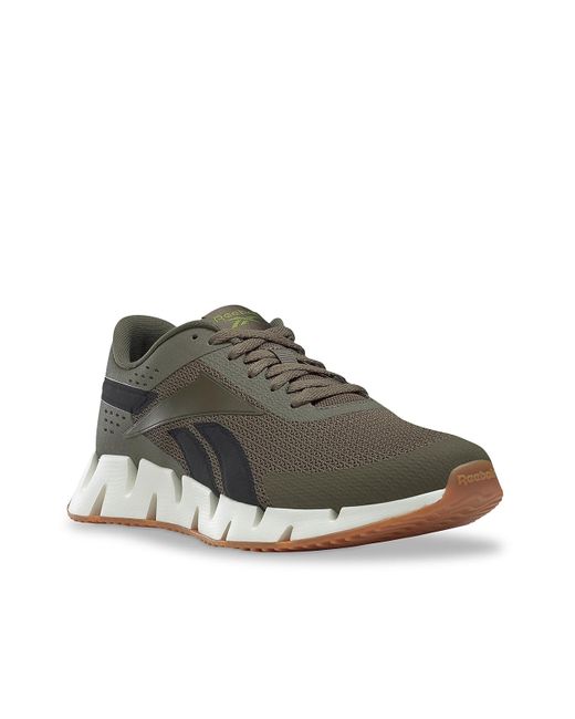 reebok zig dynamica green