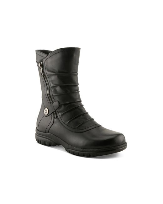 Spring Step Black Kalima Bootie