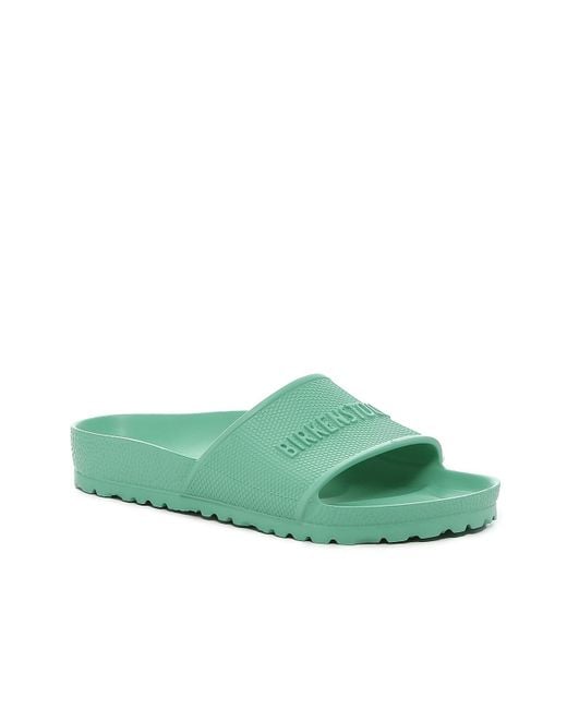 Birkenstock Barbados Slide Sandal in Turquoise (Green) | Lyst