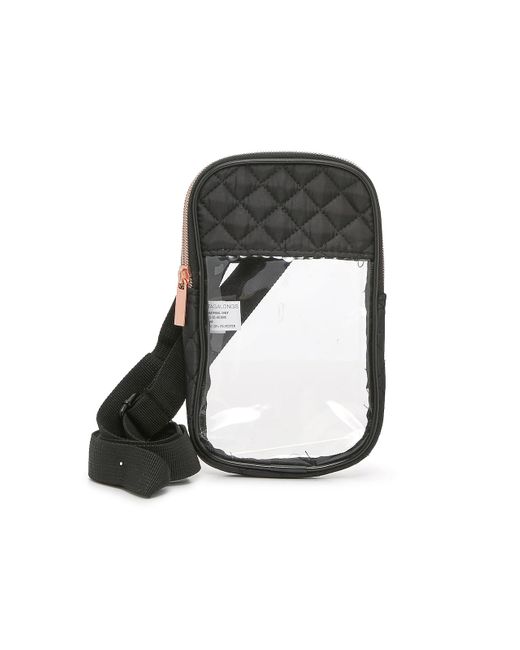 MYTAGALONGS Synthetic Clear Crossbody Bag in Black Lyst