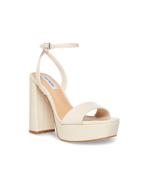 Steve Madden Lessa Leopard Print Platform Ankle Strap Dress Sandals | Dillard's