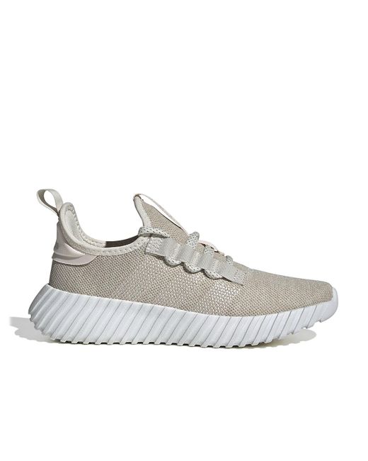 adidas Kaptir Flow Running Shoe in Gray Lyst