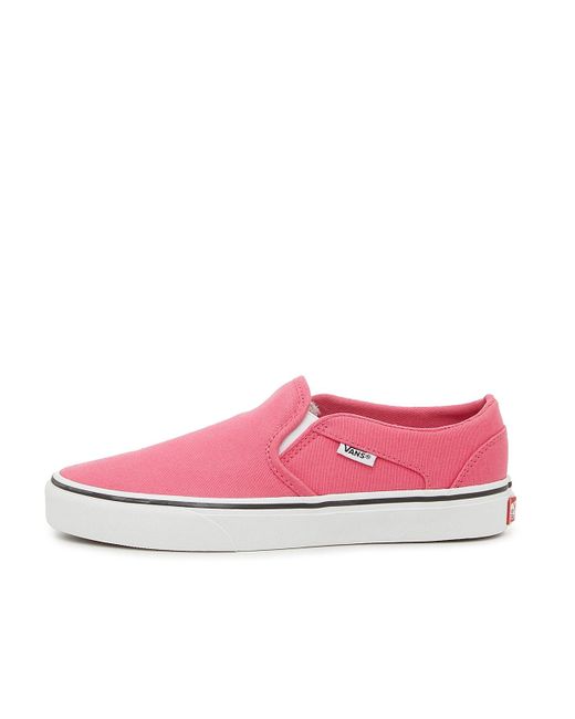 Vans Pink Asher Slip-on Sneaker