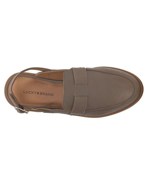 Lucky Brand Brown Louisaa Mule