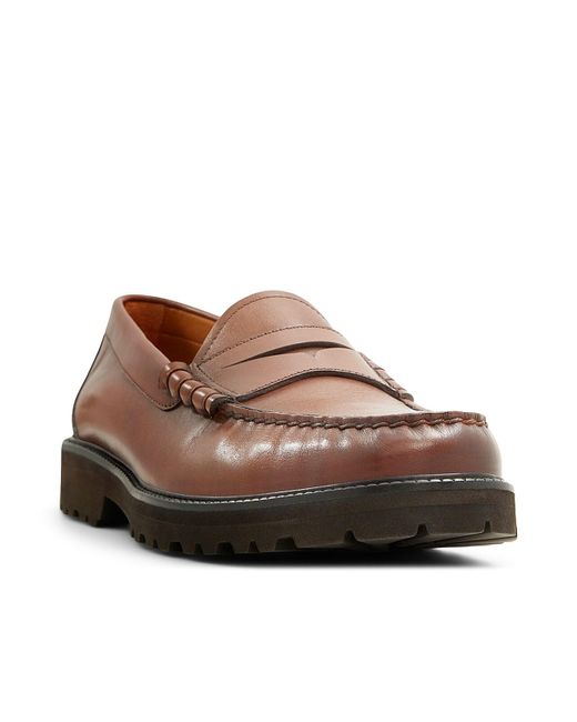 Brooks Brothers Brown Bleecker Penny Loafer for men
