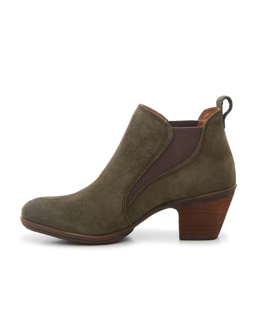 Comfortiva Green Bailey Ankle Bootie