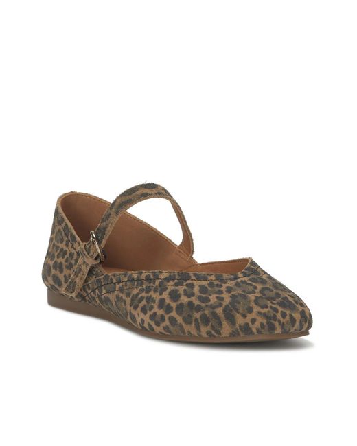 Lucky Brand Brown Albajane Mary Jane Flat