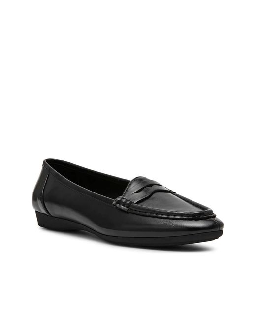 Anne Klein Black Carson Loafer