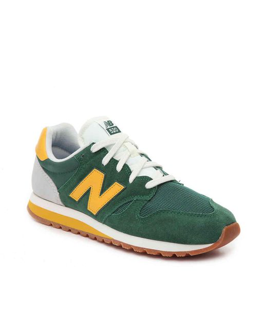 New Balance 520 Sneaker in Green for Men | Lyst