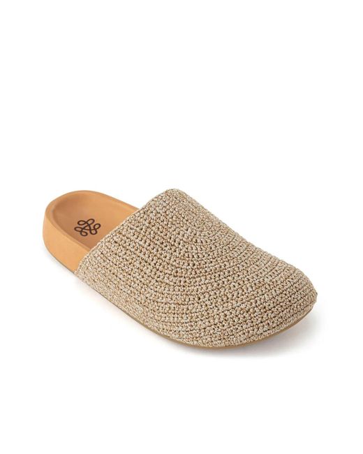 The Sak Black Bolinas Crochet Clog