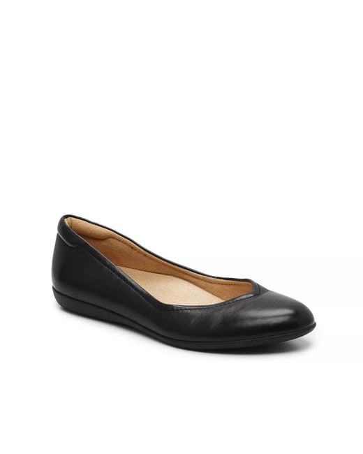 Naturalizer Black Vivienne Ballet Flat