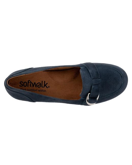 Softwalk® Blue Serra Flat