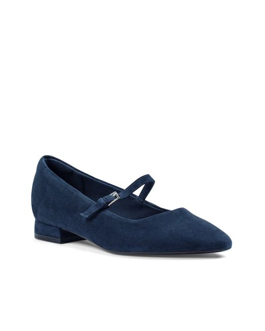 Rockport Blue Taren Mary Jane Flat