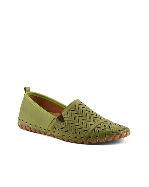 Spring Step Green Kapri Loafer