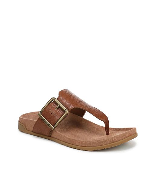 Vionic Brown Emma Sandal