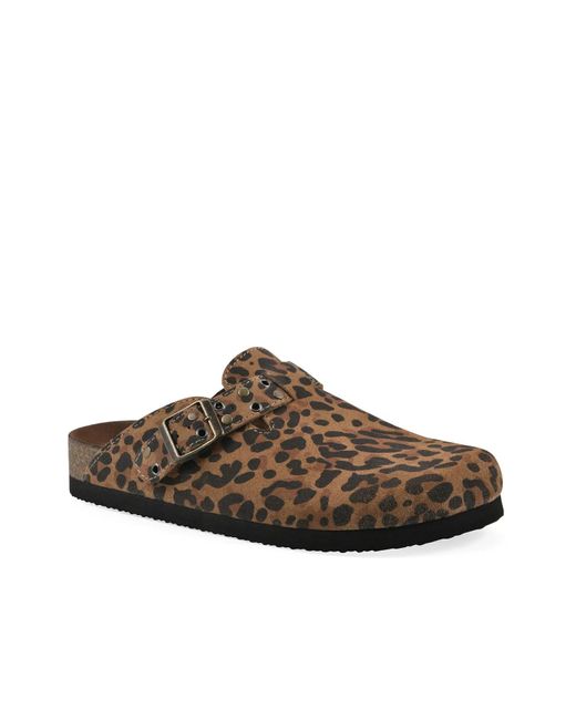 White Mountain Brown Benben Clog