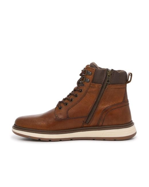 Crown Vintage Brown Nilam Boot for men