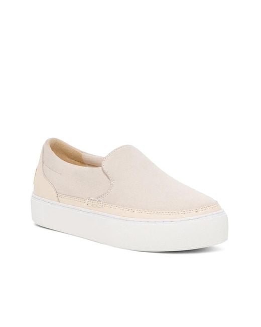 UGG Women's White Zilo Slipon Sneaker