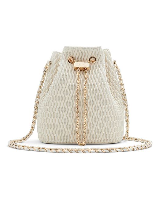 ALDO Natalya Bucket Bag in White Lyst