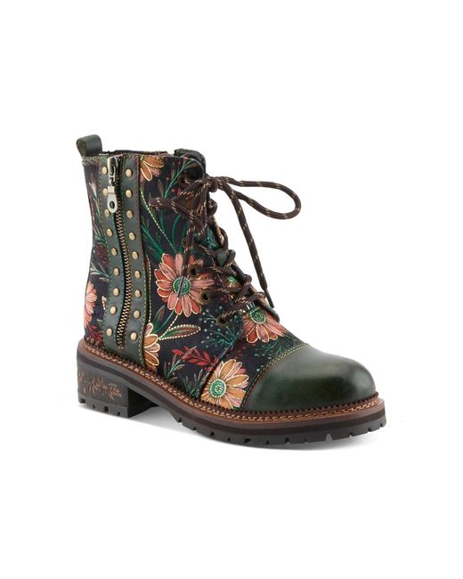 L'ARTISTE Black Cordea Bootie