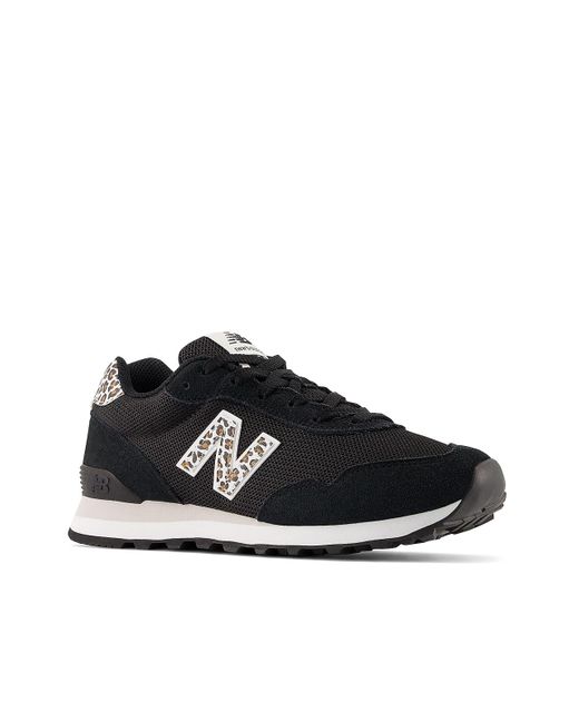 New Balance 515 Sneaker in Black Lyst